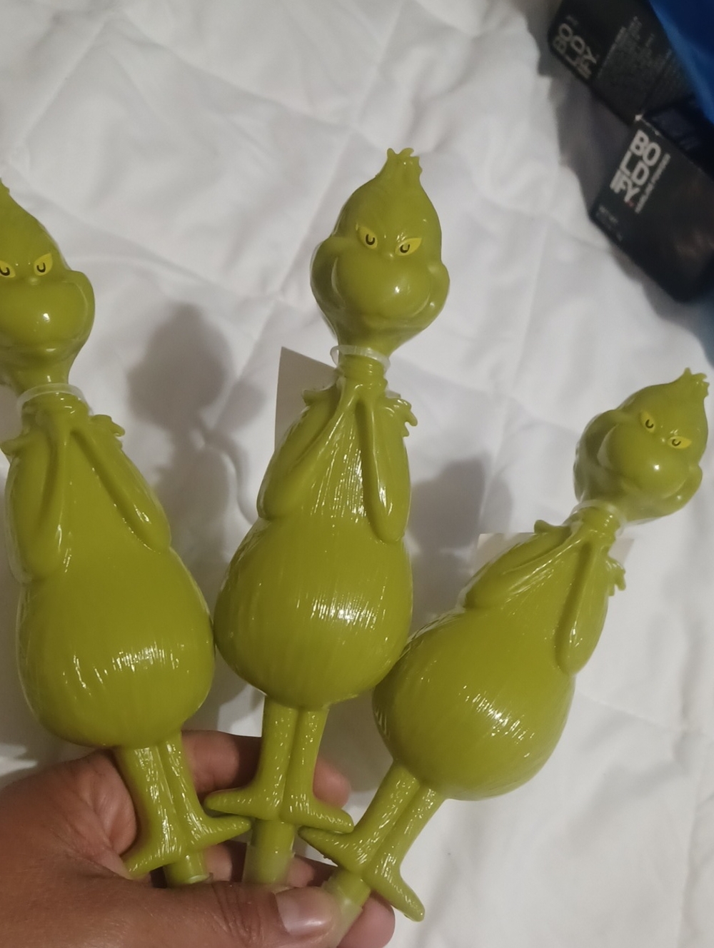 Green Grinch Pens — Set of 3